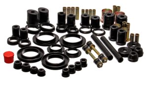 Ford Mustang Suspension Bushing Kit - Energy Suspension - Hyper-Flex System - Black - `99-`04